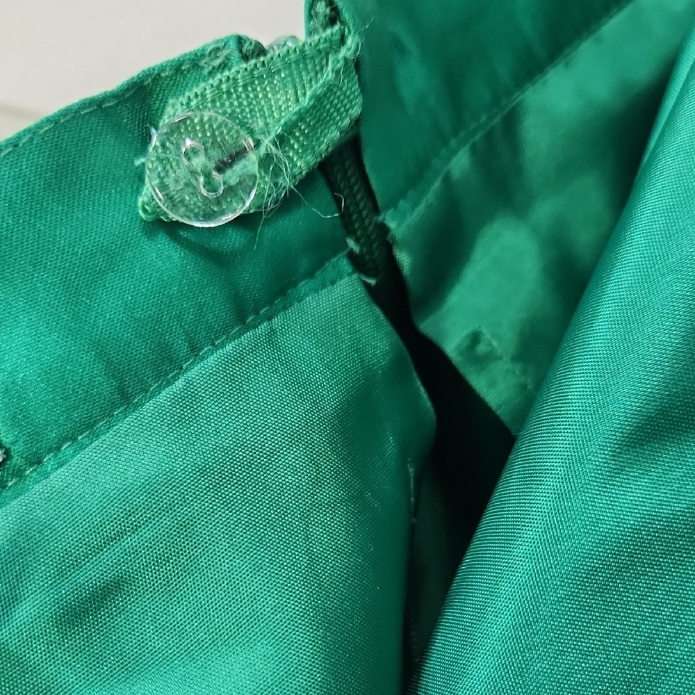 Vintage Dino Valiano Pleated Skirt Green Size 10 US / 44 Italy - Picture 4 of 10